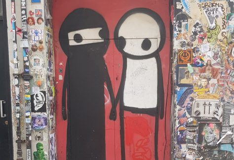 Street art by Stik