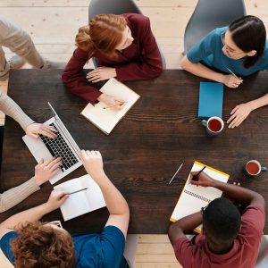 Group of people meeting