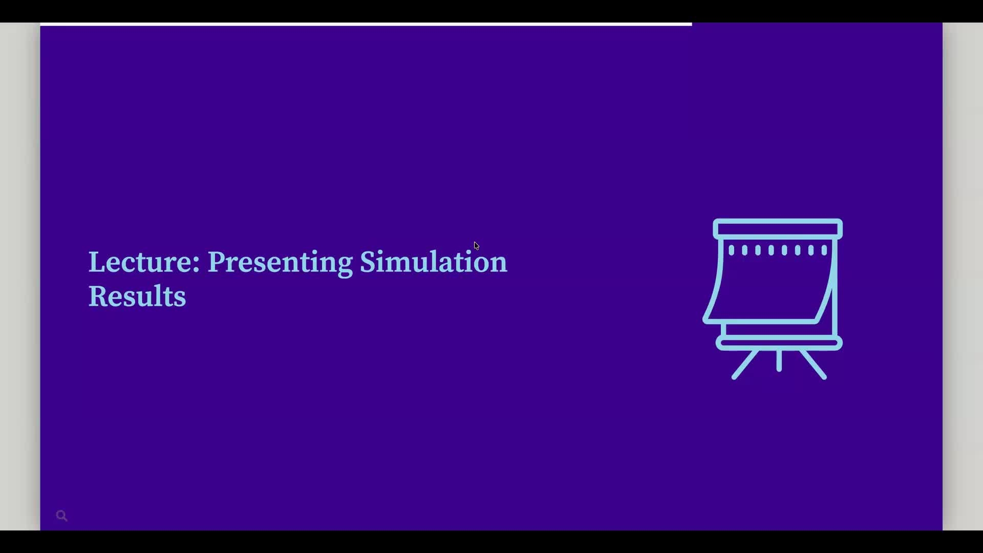 Title Page Simulation studies for evaluating statistical models