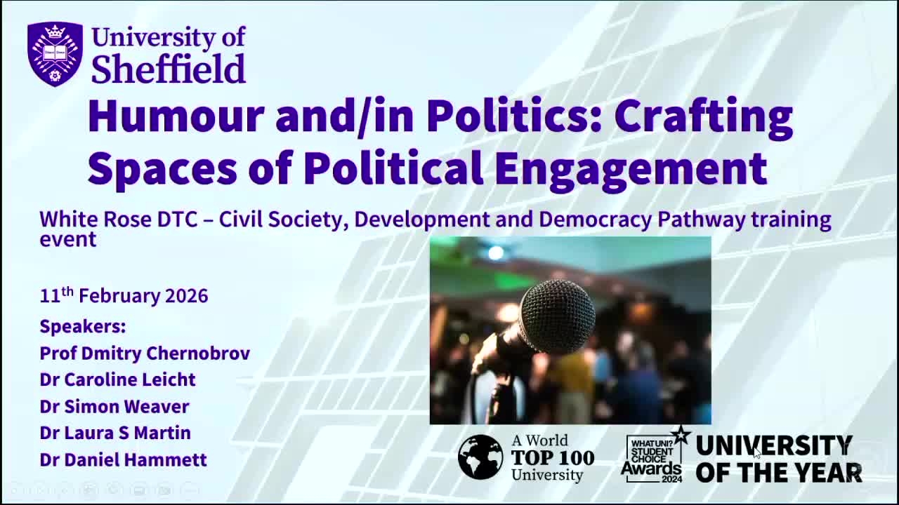 Humour and in Politics thumbnail