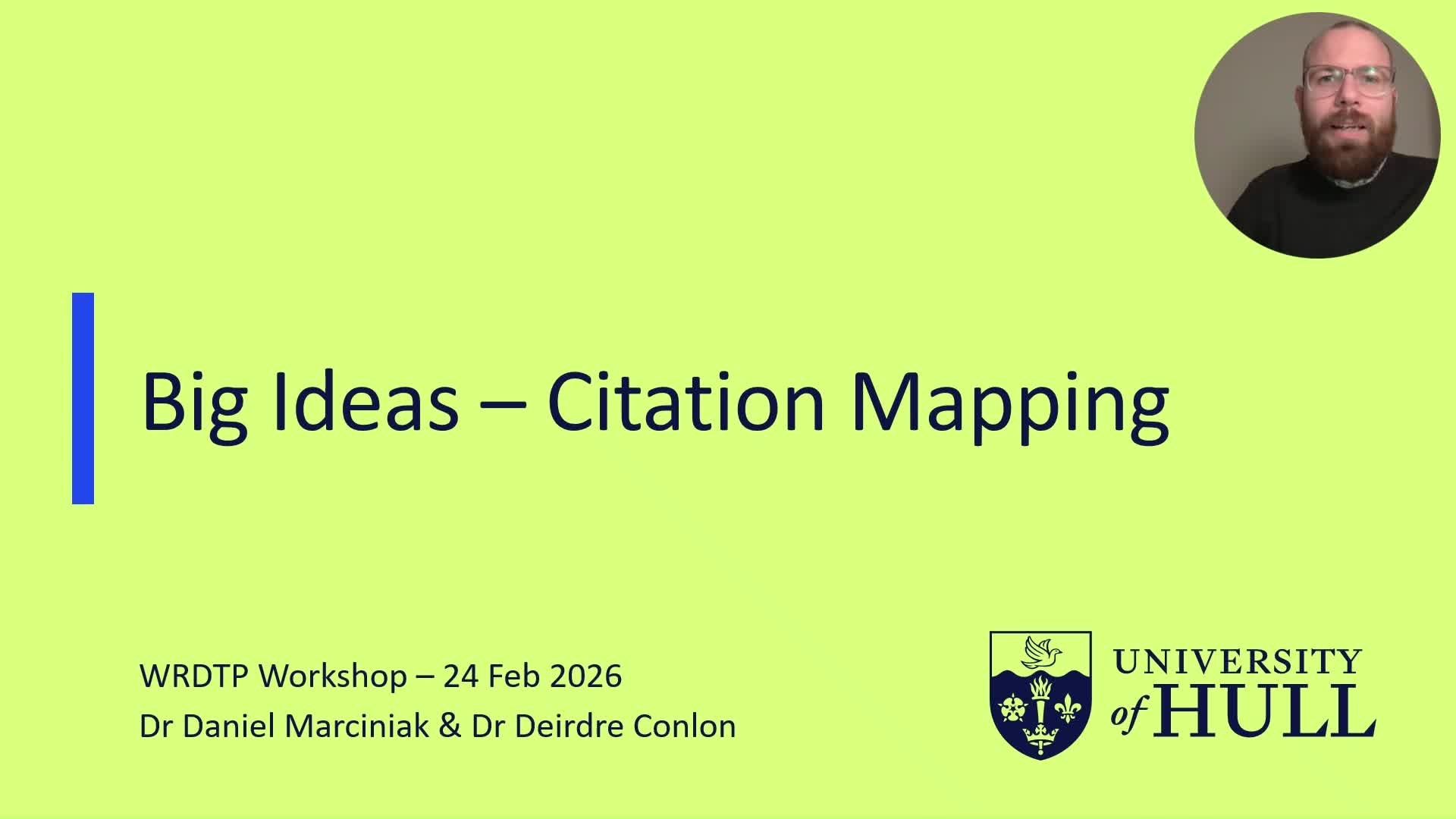 Big ideas - citation mapping