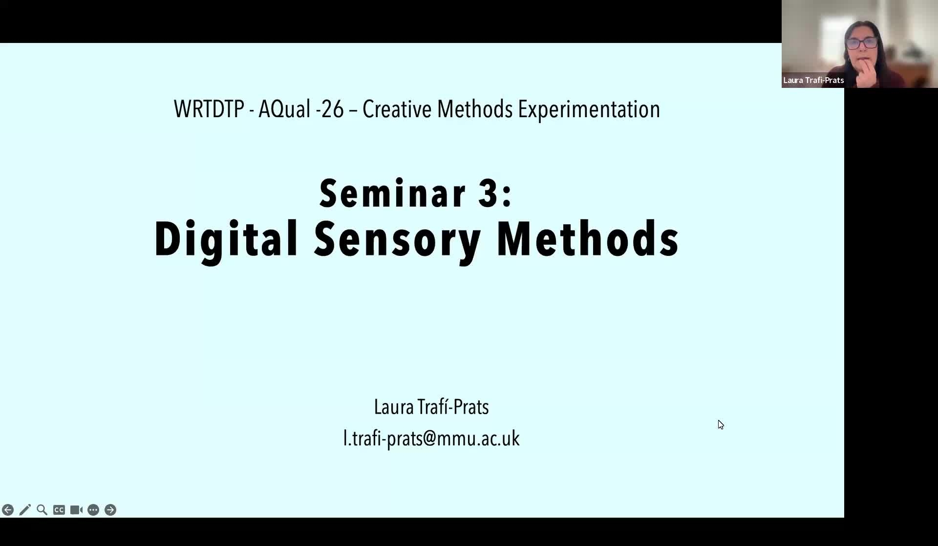 Digital-Sensory Methods